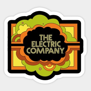 The Electric Company Sticker